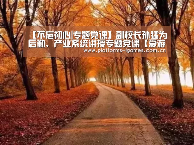 【不忘初心|专题党课】副校长孙猛为后勤、产业系统讲授专题党课【爱游戏入口】